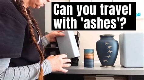 taking cremated remains abroad.